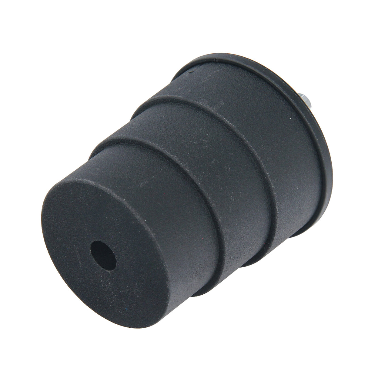 Turbo boost leak test adapter in use for testing charge air hoses. Shows adapter connected to a hose.