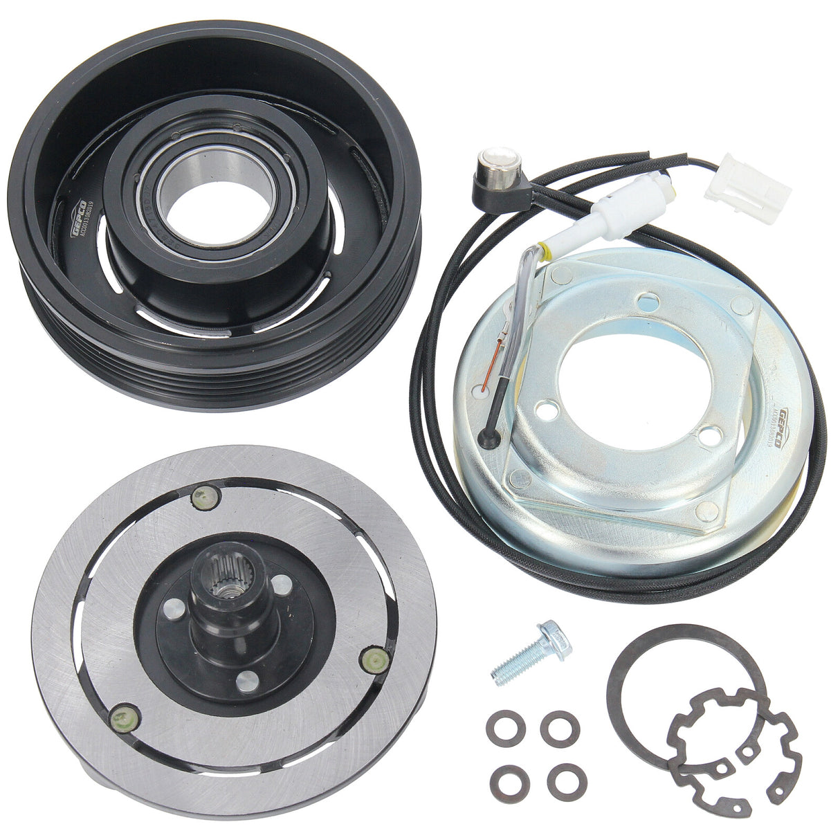 Solénoïde de poulie d'embrayage magnétique de compresseur de climatisation GEPCO Mazda 3 BK Mazda 5 CR19