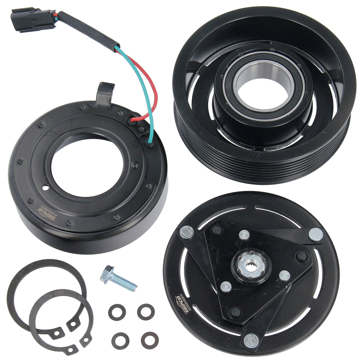 Embrayage magnétique de compresseur de climatisation GEPCO pour Nissan X-Trail Renault Laguna Megane III 2.0