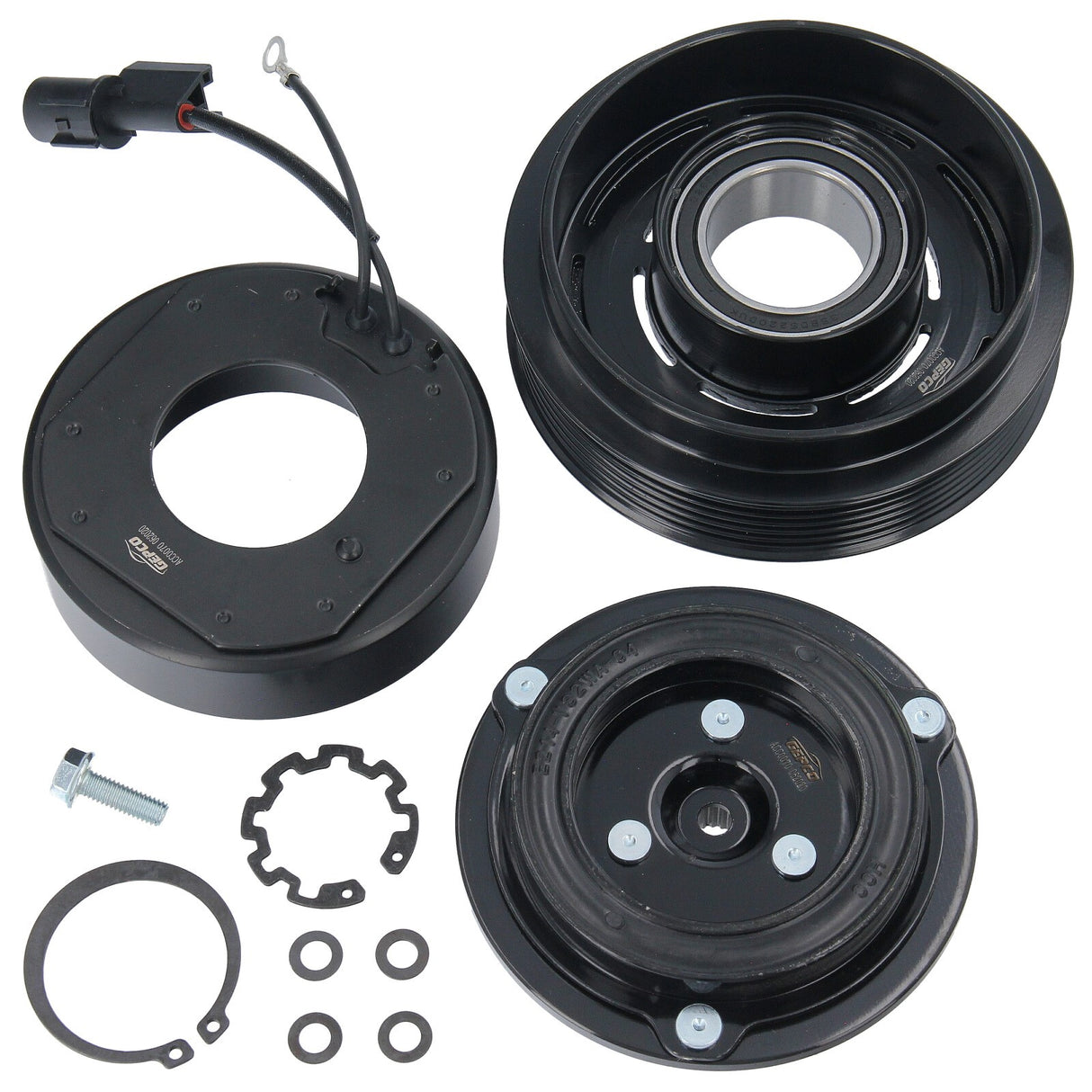 Poulie d'embrayage magnétique pour compresseur de climatisation GEPCO pour Hyundai Santa Fe KIA Magentis