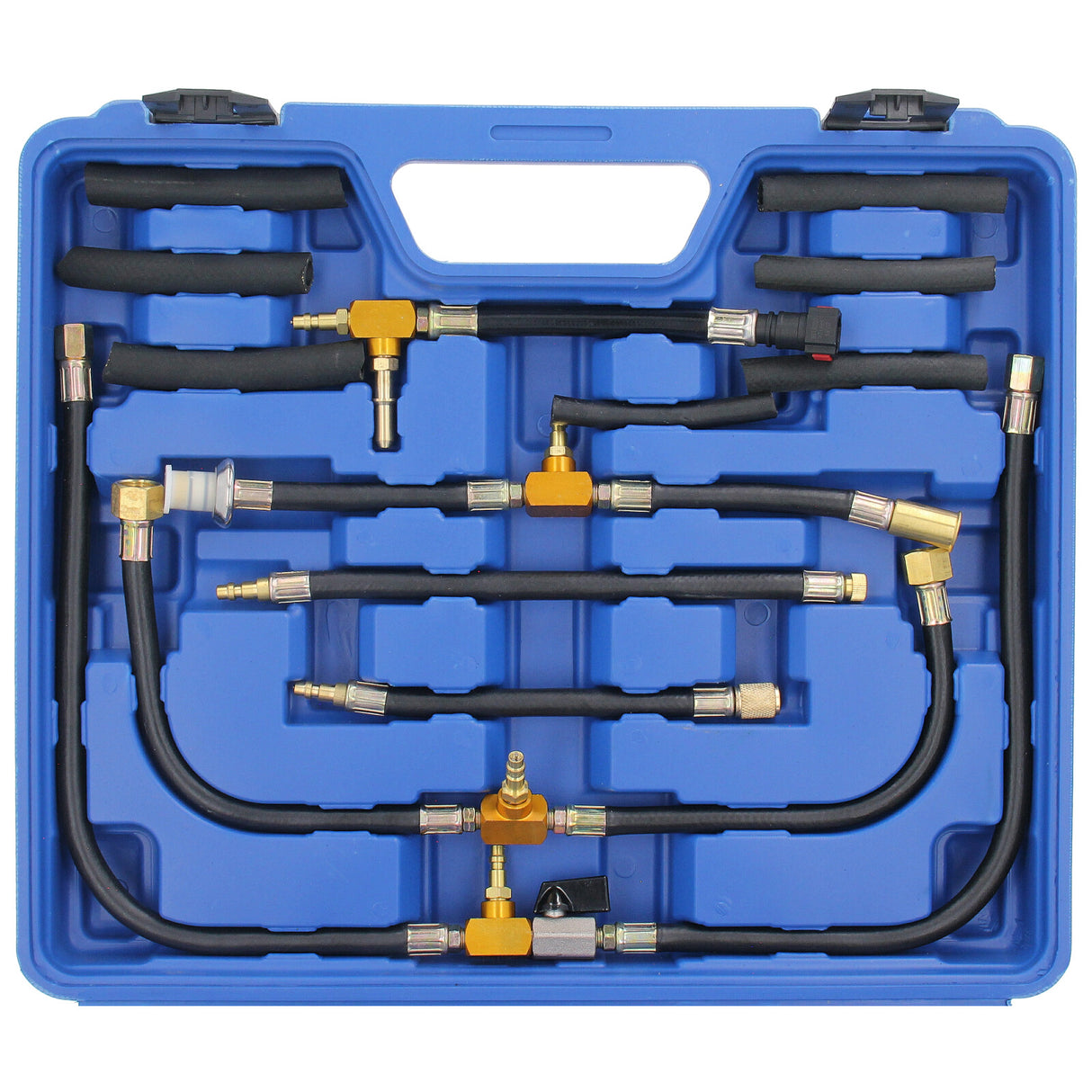 Testeur de pression d'essence Testeur de pression Outil de système d'injection Testeur de compression 0-8 BAR 120 Psi