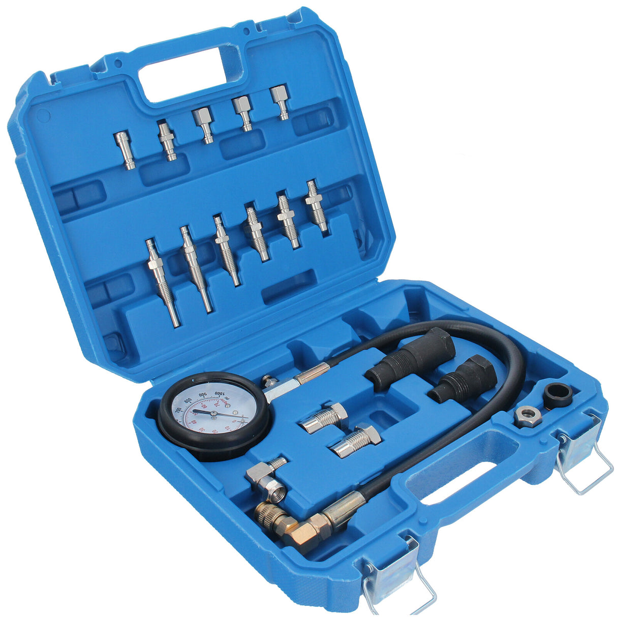 Kit de testeur de pression de compression pour moteurs diesel Testeur de pression de compression Diesel TDi CDI TD 0-70 Bar moteur de voiture et de camion