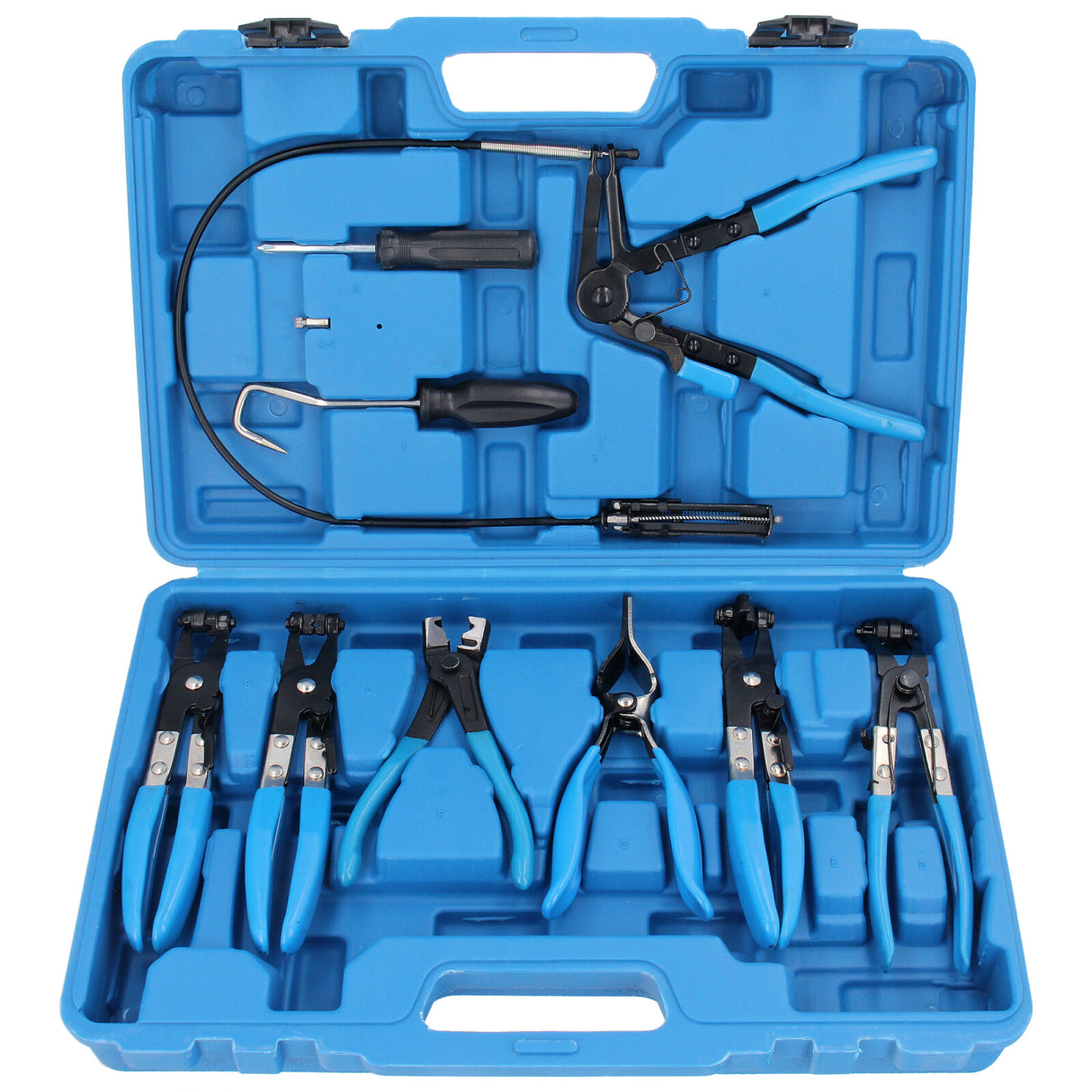 Kit de pinces pour colliers de serrage, ensemble de pinces pour colliers de serrage, 11 pièces