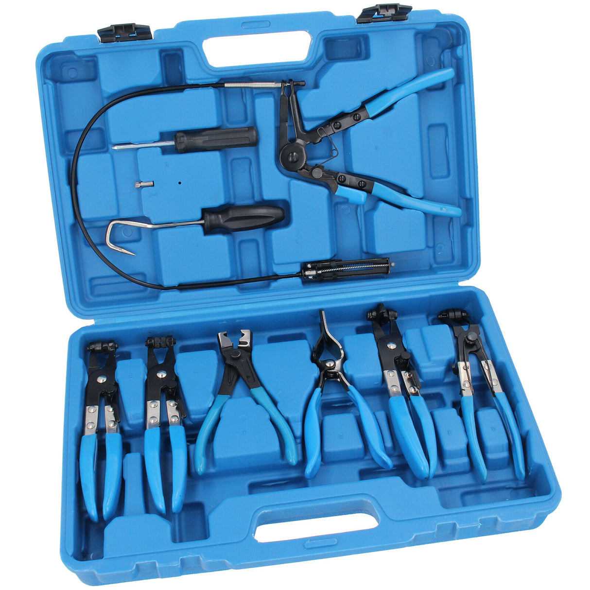 Kit de pinces pour colliers de serrage, ensemble de pinces pour colliers de serrage, 11 pièces