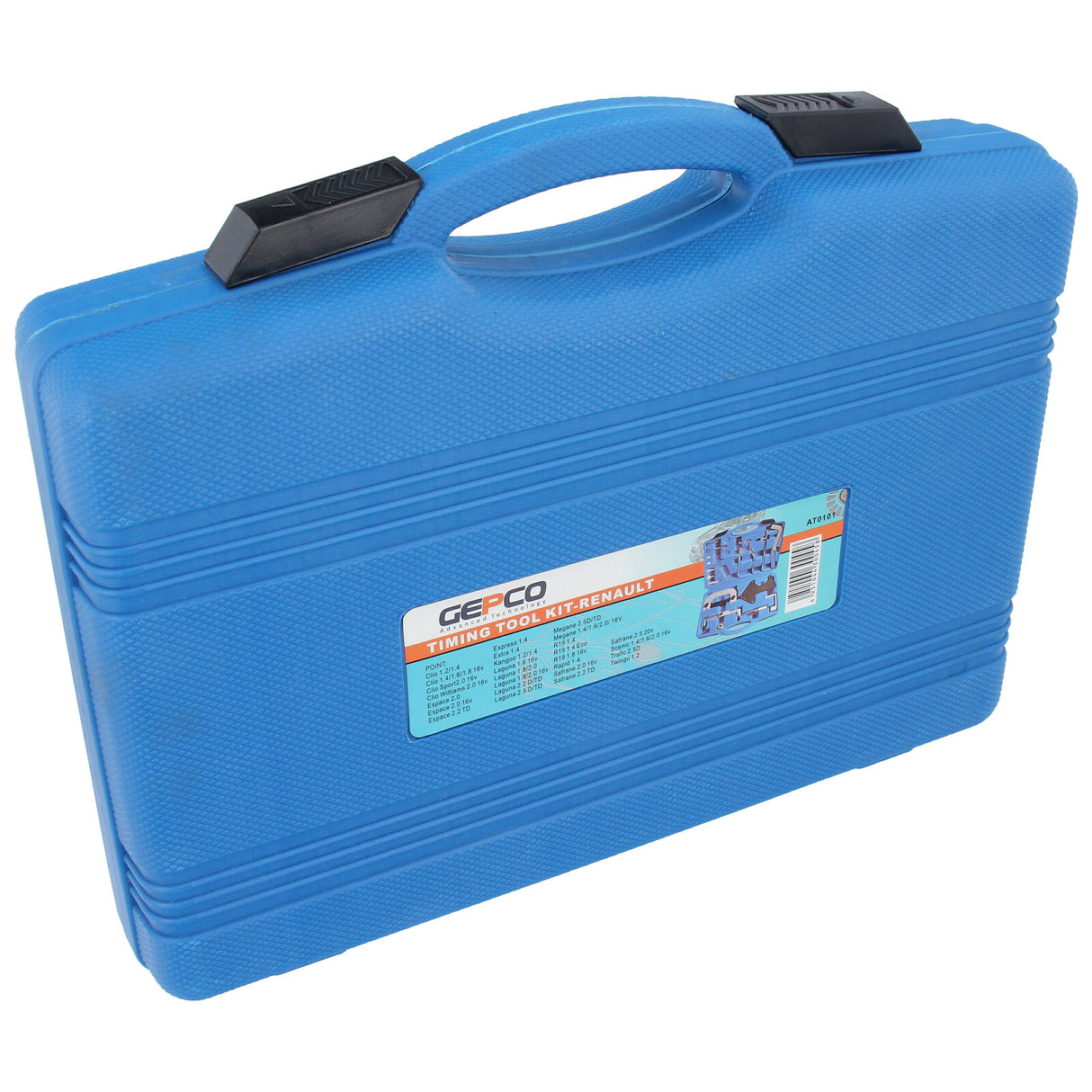 Outil de courroie de distribution GEPCO RENAULT CLIO LAGUNA SCENIC Outil spécial 15 pièces pour le changement des courroies de distribution pour Opel complet