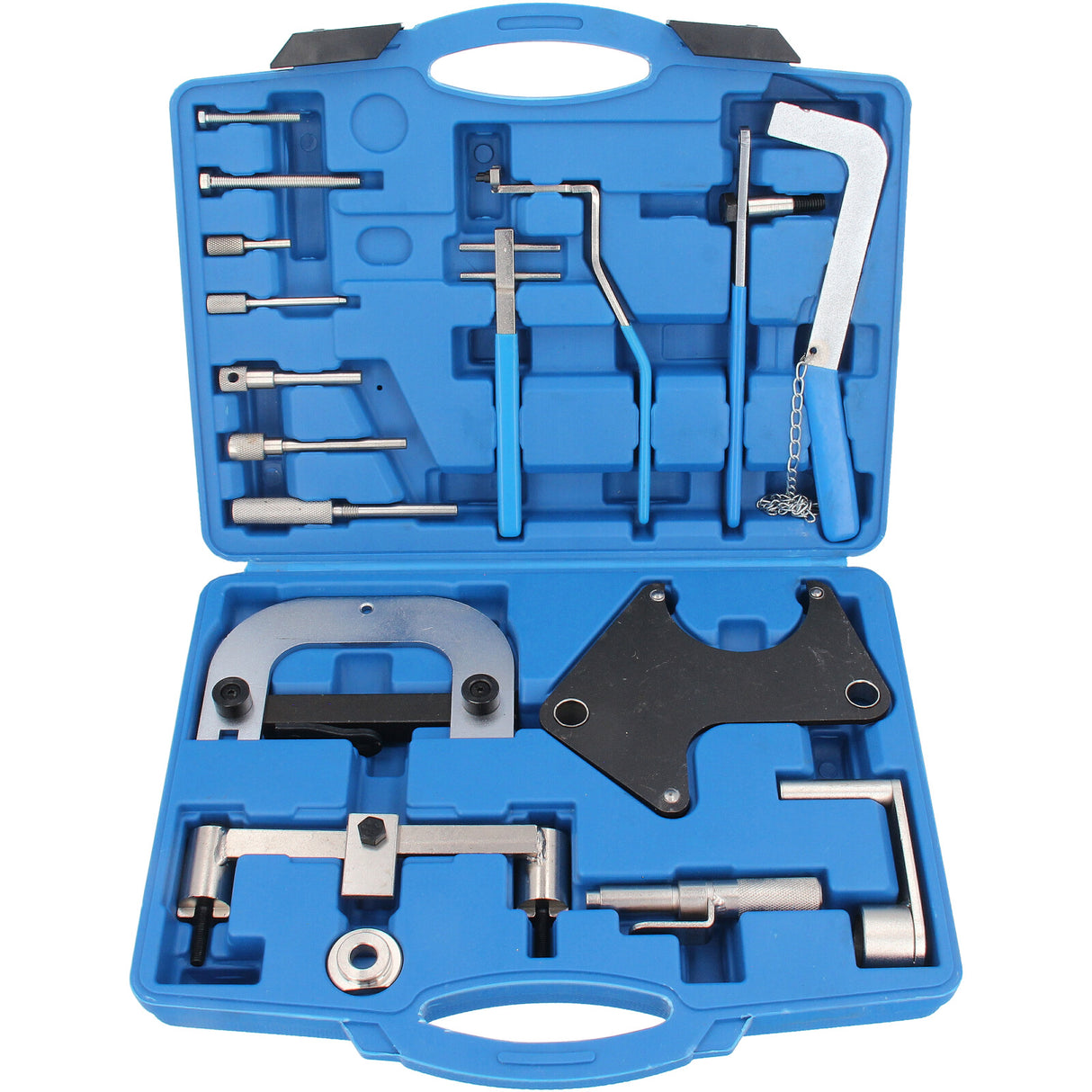 Outil de courroie de distribution GEPCO RENAULT CLIO LAGUNA SCENIC Outil spécial 15 pièces pour le changement des courroies de distribution pour Opel complet