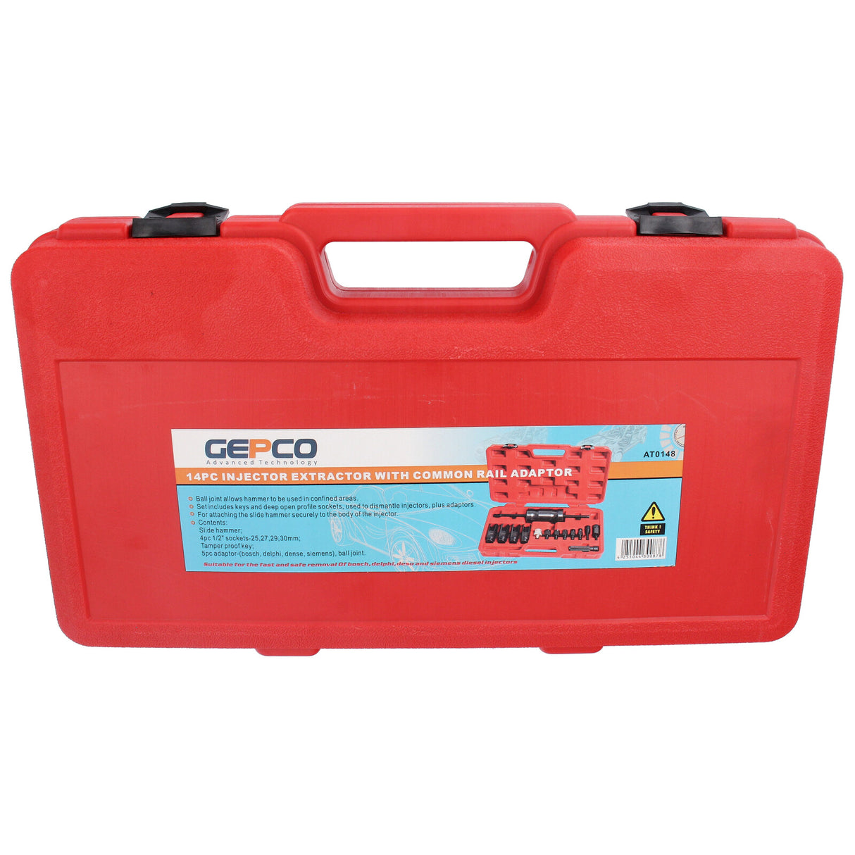 EXTRACTEUR D'INJECTEUR DIESEL LUCAS DELPHI BOSCH DENSO 14 PCS.