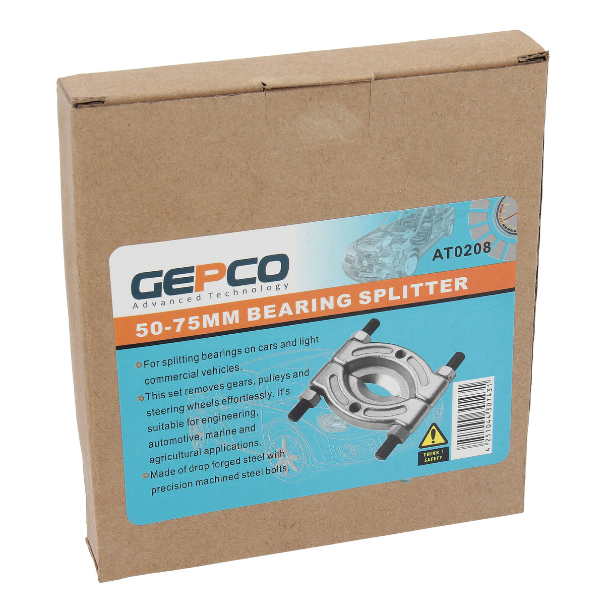 Extracteur de roulement de couteau de coupe 50-75 mm