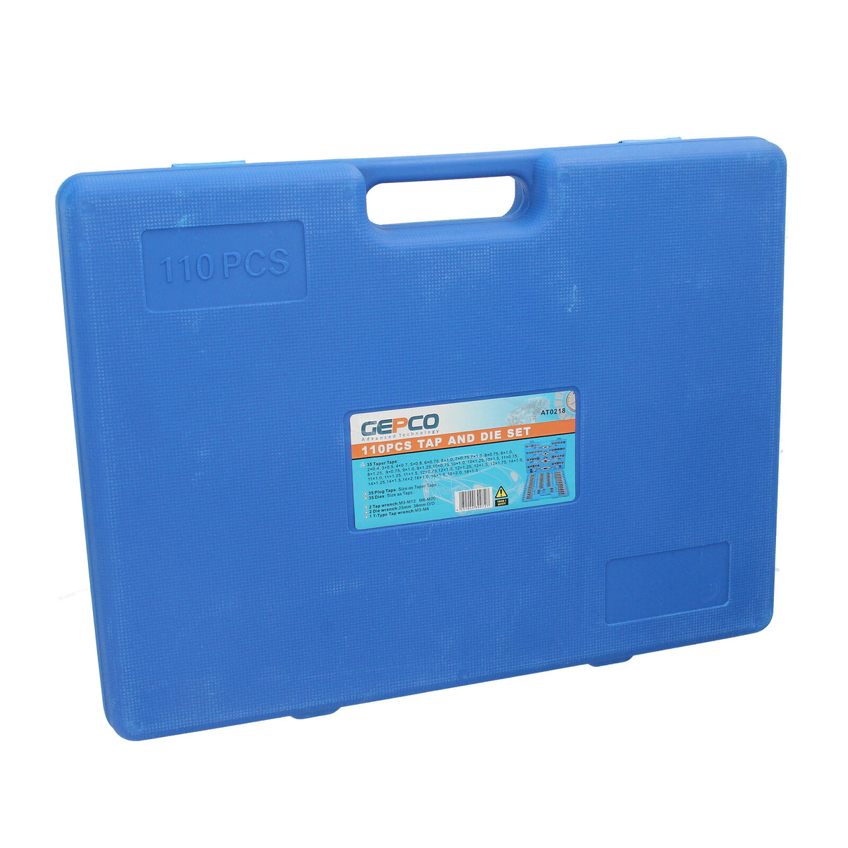 Jeu de fraises à fileter, taraud, mèche à fileter, mèche à couper 110 pcs.