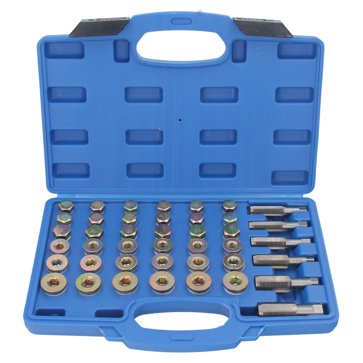 Kit de réparation 114 pièces pour vis de filetage de vidange d'huile M13 M15 M17 M20 M22