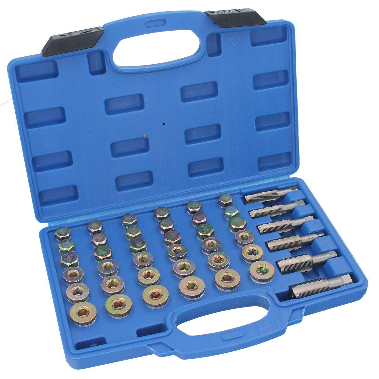 Kit de réparation 114 pièces pour vis de filetage de vidange d'huile M13 M15 M17 M20 M22