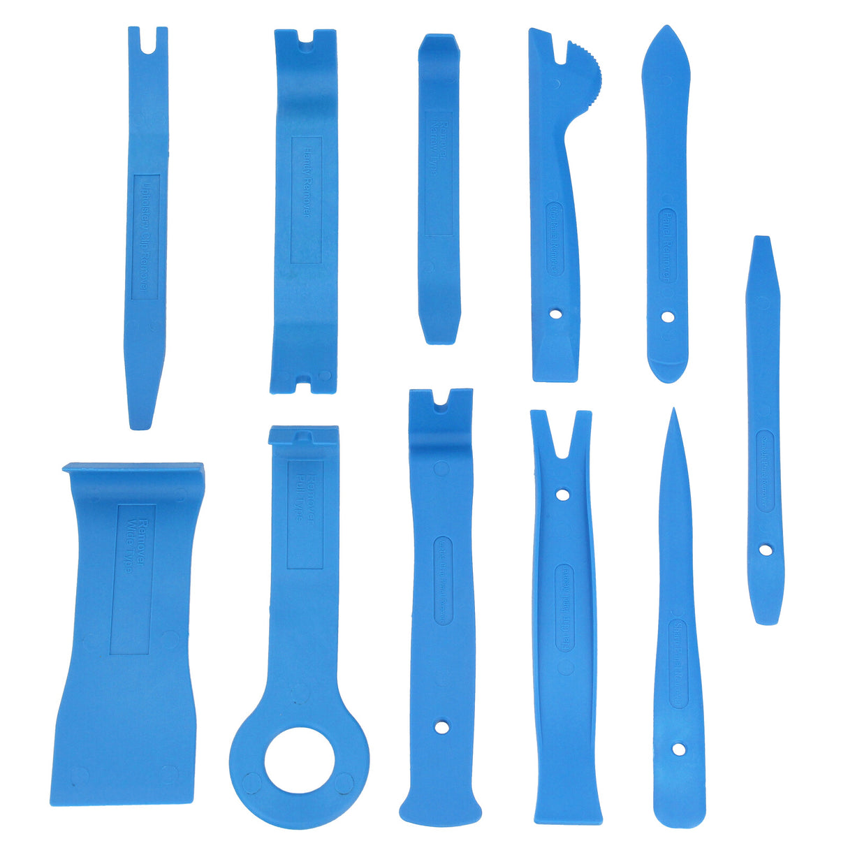 11 pcs. Kit de démontage de déverrouillage pour levier d'assemblage de garniture intérieure Clips de déverrouillage/outil de garniture intérieure 11 pcs. Kit de démontage de déverrouillage de clip Levier d'assemblage