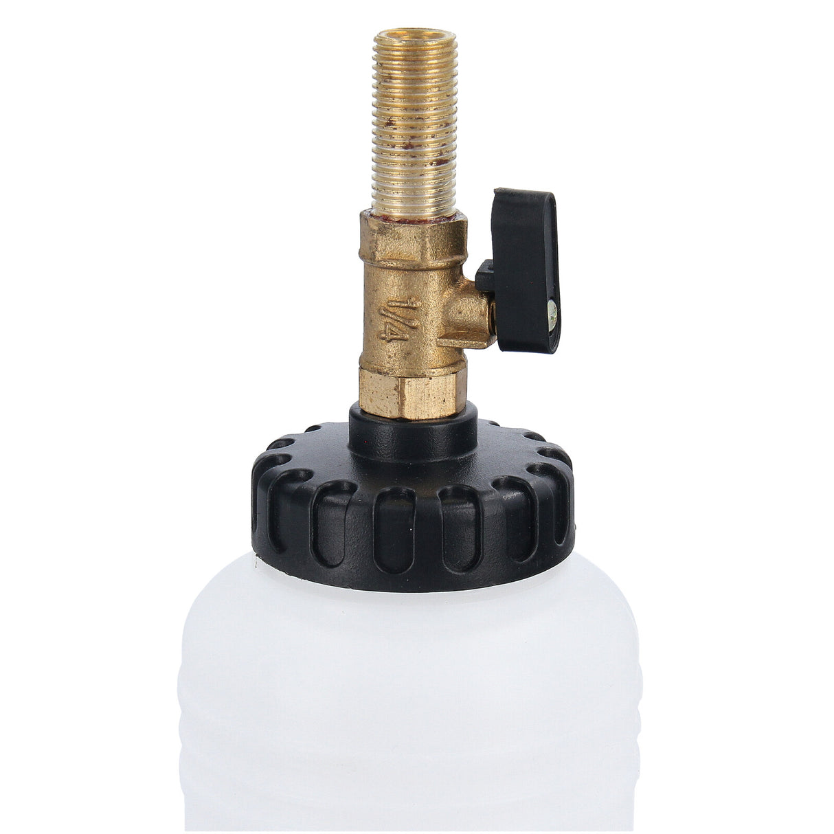 Dispositif de purge de frein, purgeur de frein à air comprimé, bouteille de recharge, outil neuf