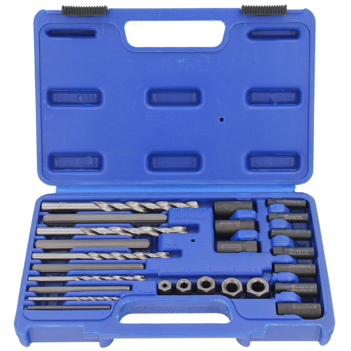 Coffret d'extracteurs de vis, 25 pièces. Extracteur de boulons, kit d'extraction spécial pour retirer les vis.