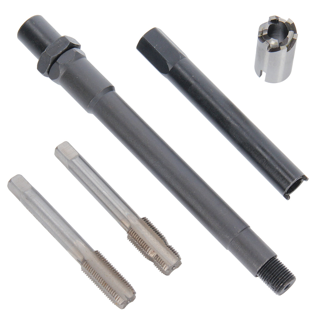 Kit de réparation de filetage de bougie d'allumage 25 pièces, jeu de tarauds M14 x 1,25