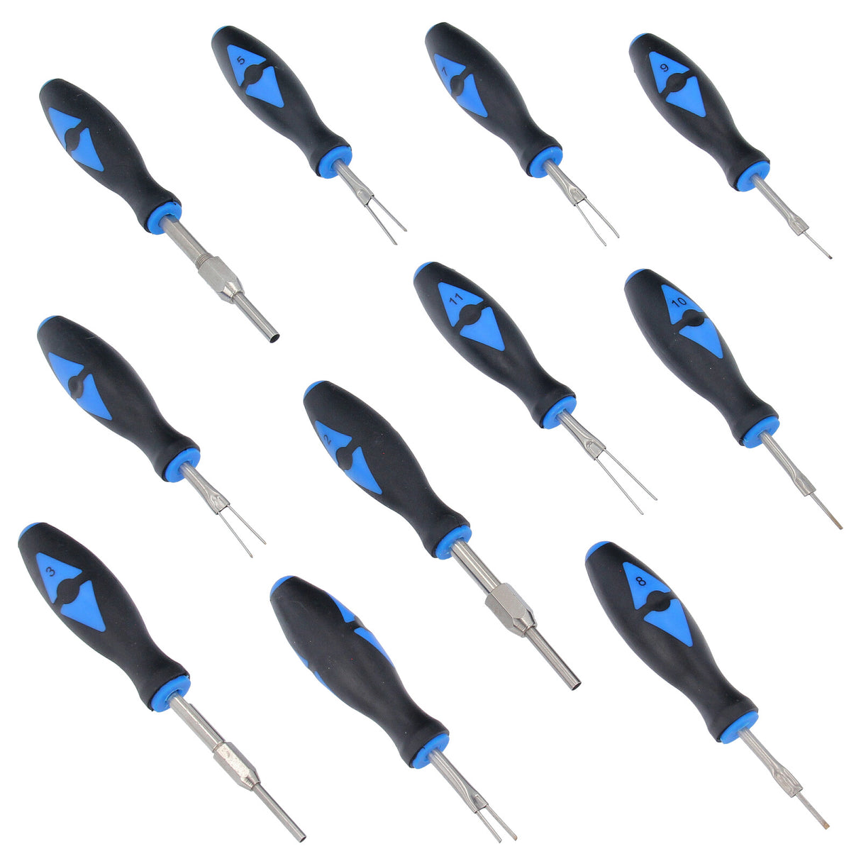 Outil de retrait de broches, outil de déverrouillage, outil de libération de connecteur, 23 pièces