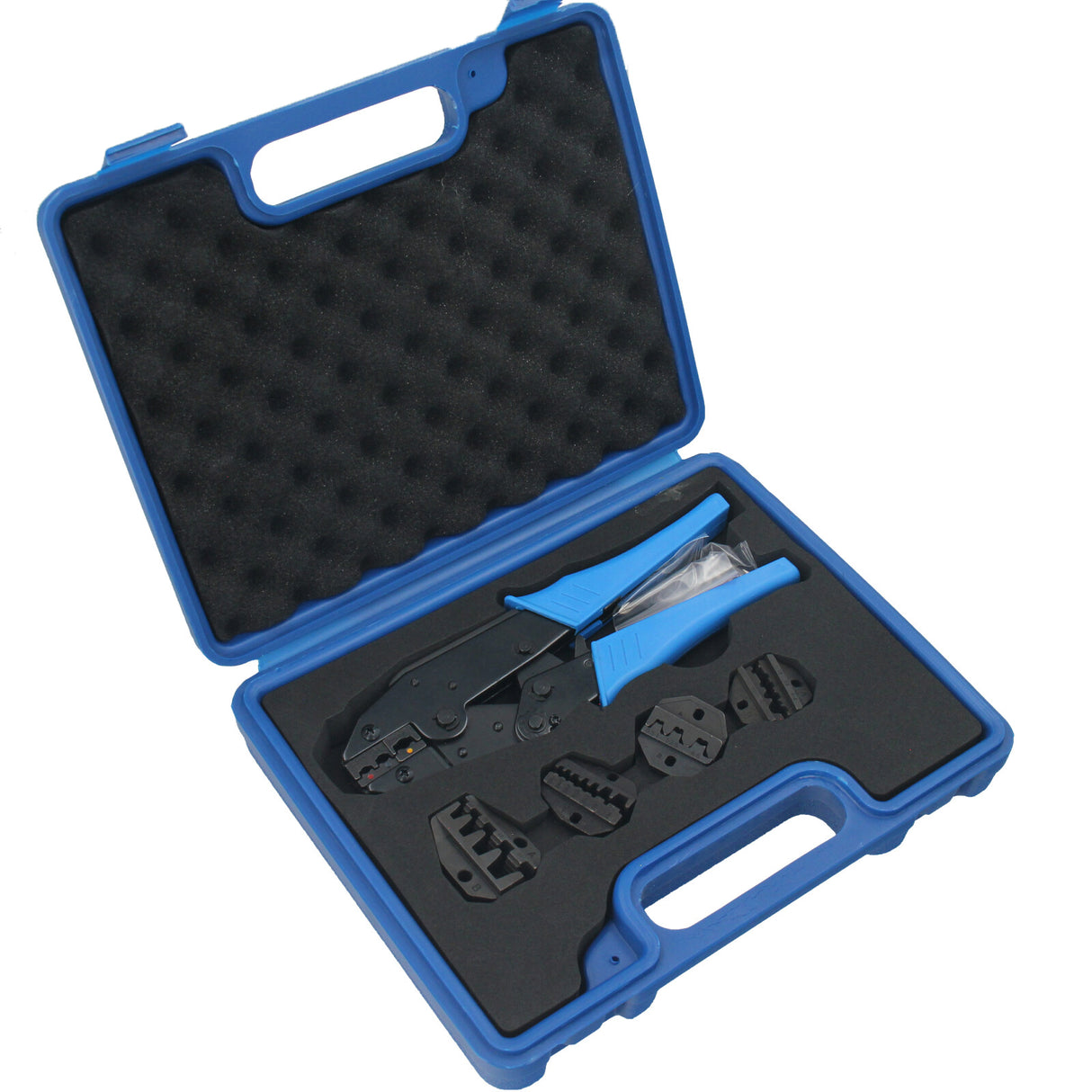 Jeu de pinces à sertir avec 4 paires de mâchoires