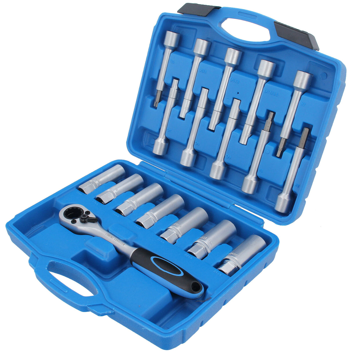 Outil spécial GEPCO pour support de jambe de force d'amortisseur, jeu de clés à douille à goupille ovale