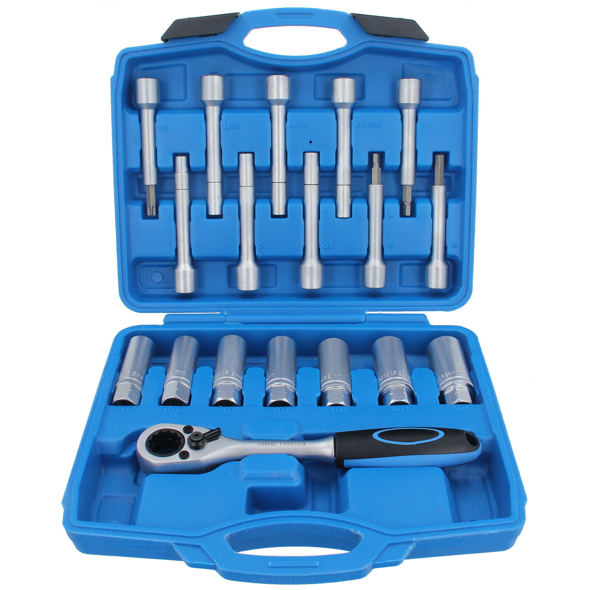 Outil spécial GEPCO pour support de jambe de force d'amortisseur, jeu de clés à douille à goupille ovale