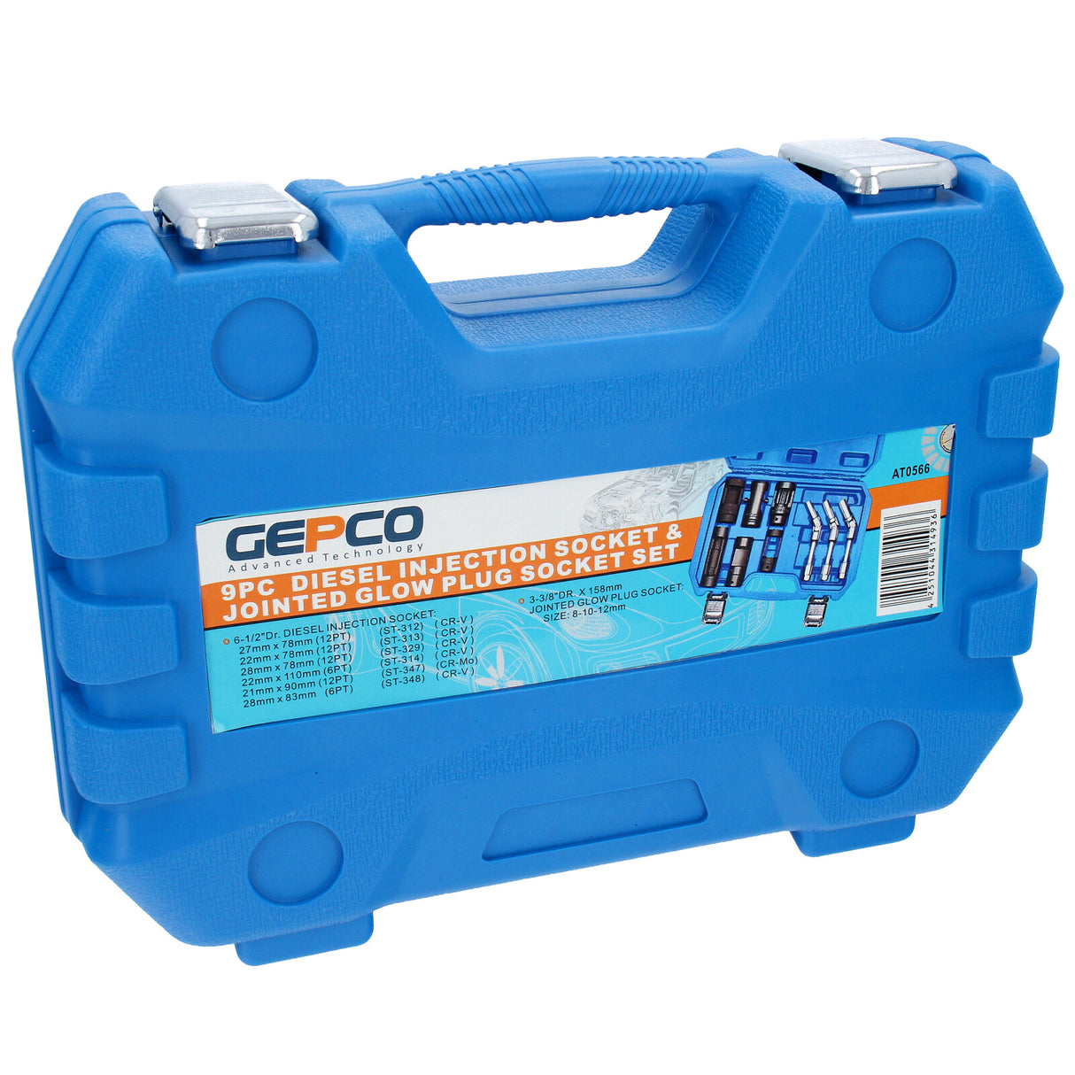 Douilles de bougie de préchauffage d'atelier, douilles de clé à douille, sonde lambda 8-10-12 mm