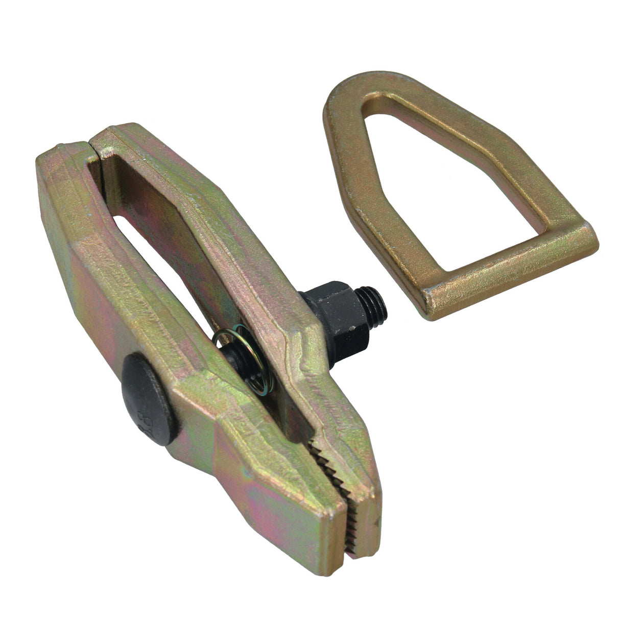 Pince de carrosserie 3T pince de traction pour véhicule pince de traction pour carrosserie crochet de traction-étroit-32x28mm hauteur -174mm(sans œillet)