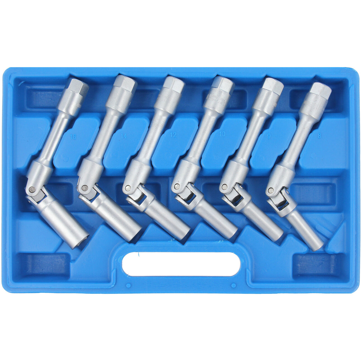 Outil d'atelier pour douilles de bougies de préchauffage, inserts de joint 8-9-10-12-14-16 mm, 6 pièces.