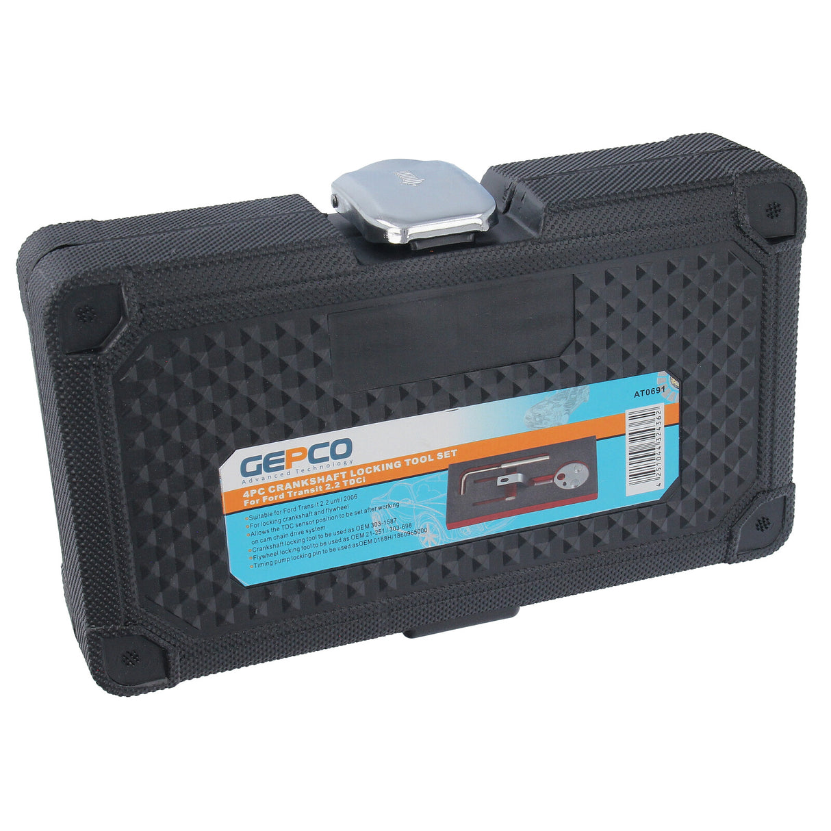 Outil de blocage de vilebrequin pour changement de chaîne de distribution de volant moteur Ford Transit 2.2