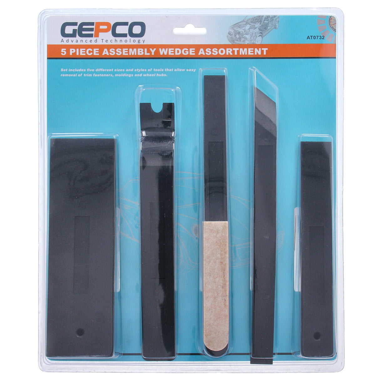 Jeu de 5 cales de montage levier de montage cale en plastique jeu de leviers de cale en PVC bardage