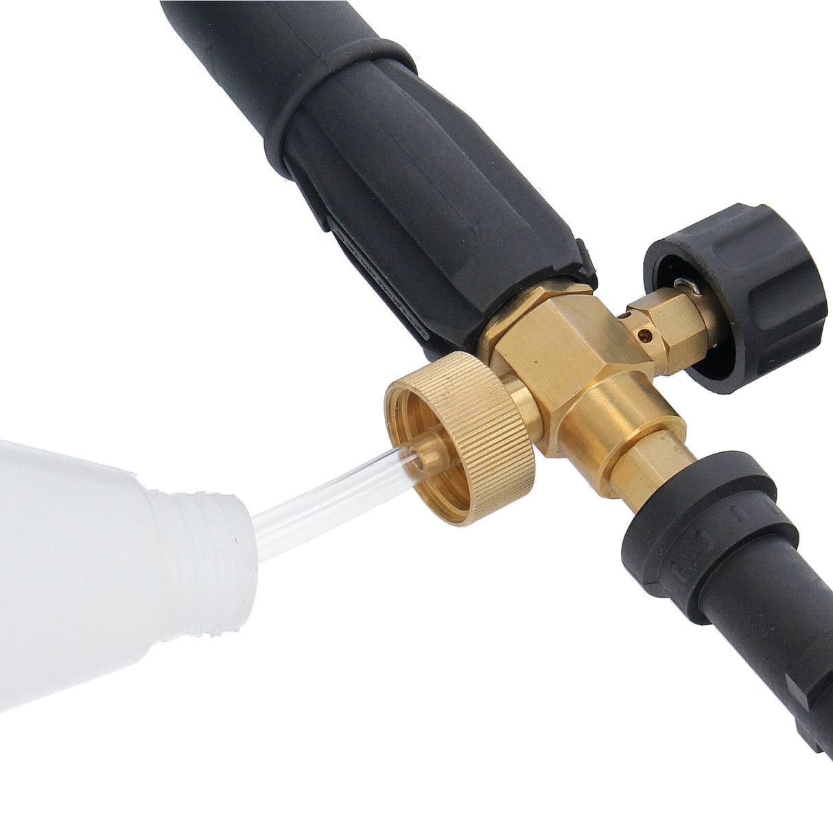 Lance à mousse pour nettoyeur haute pression canon à mousse buse voiture véhicule mousse 0,8 litres