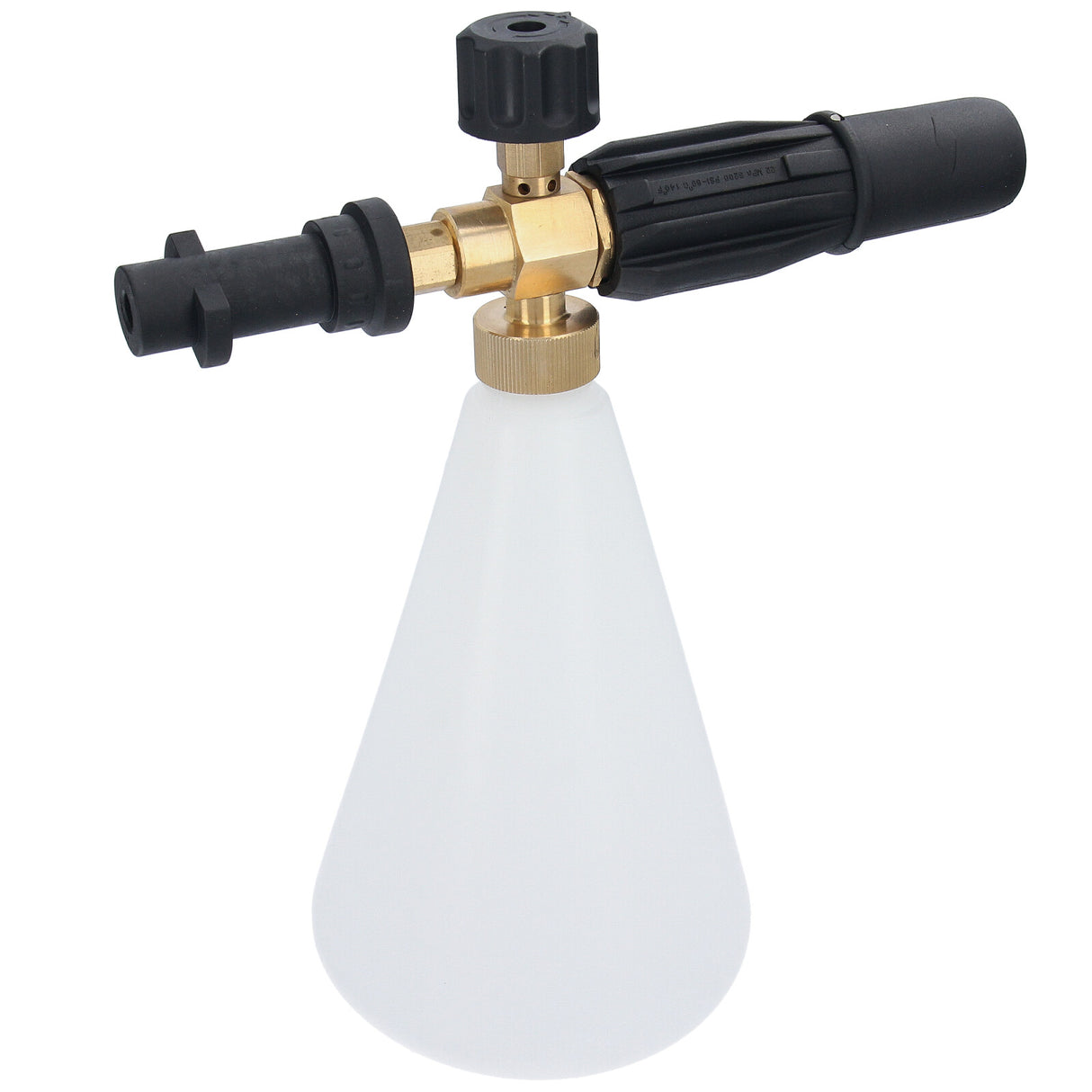 Lance à mousse pour nettoyeur haute pression canon à mousse buse voiture véhicule mousse 0,8 litres