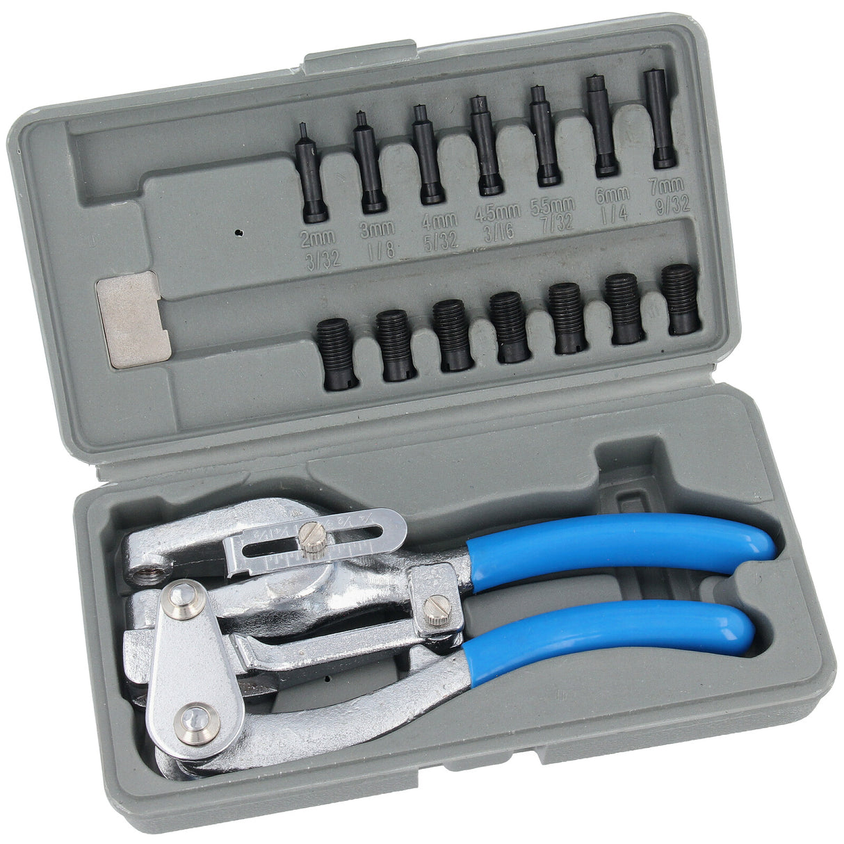 GEPCO Ensemble de 16 pinces à tôle, pinces à tôle, pinces à dénuder, pinces à carrosserie, poinçonnage