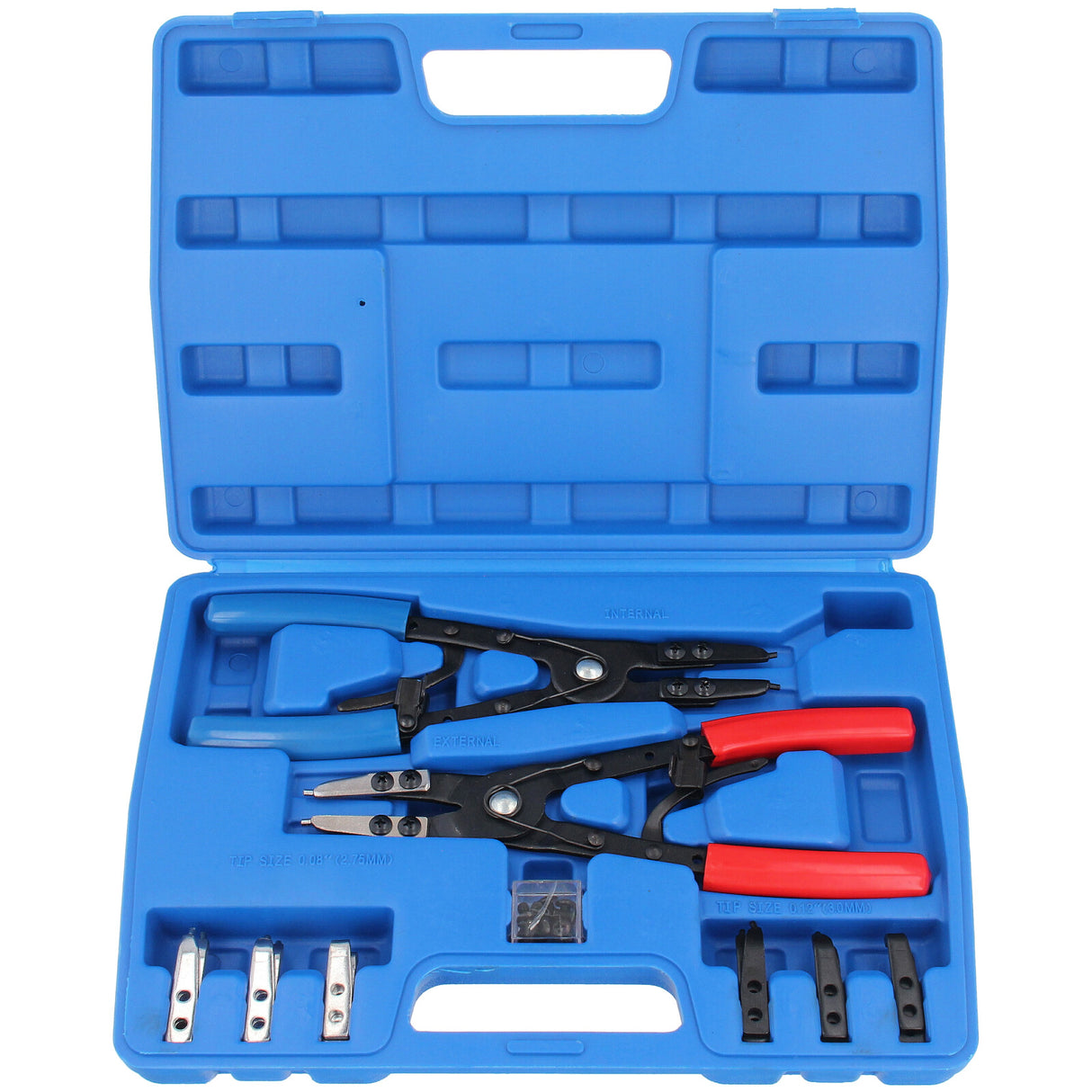 Jeu de pinces de retenue externes et internes Jeu de pinces pour circlips