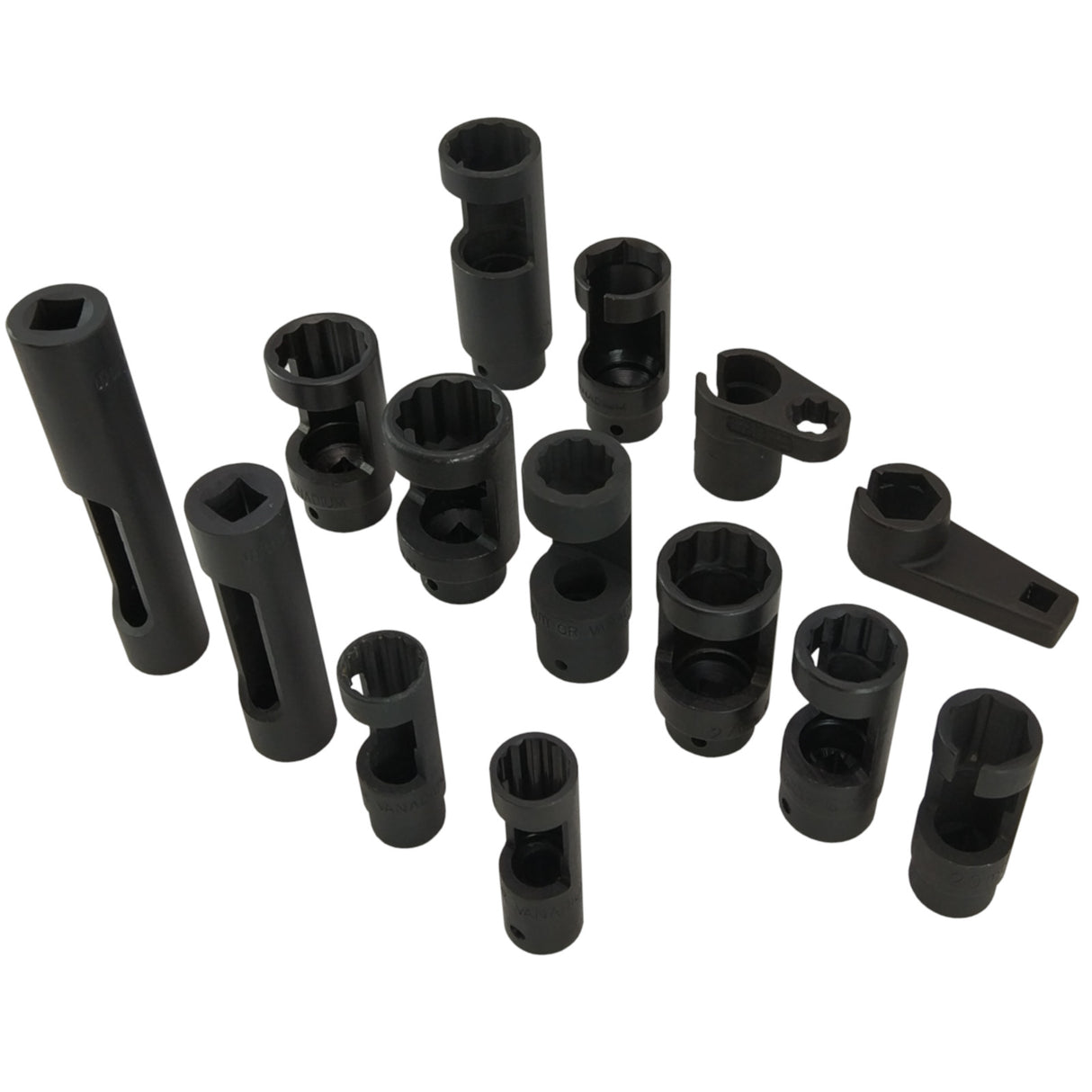 Lambdasonden Steckschlüssel Satz Stecknüsse Lamdasonde Nuss Werkzeug Set 14-tlg
