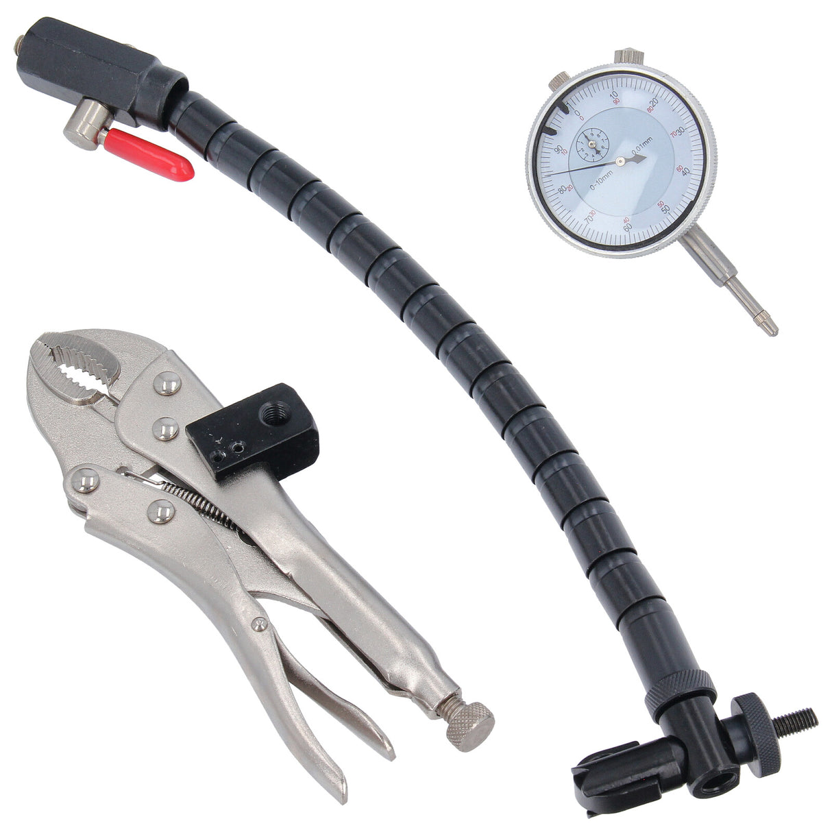 Outil de mesure de l'écartement latéral du disque de frein, support de l'indicateur à cadran, appareil de mesure DTi