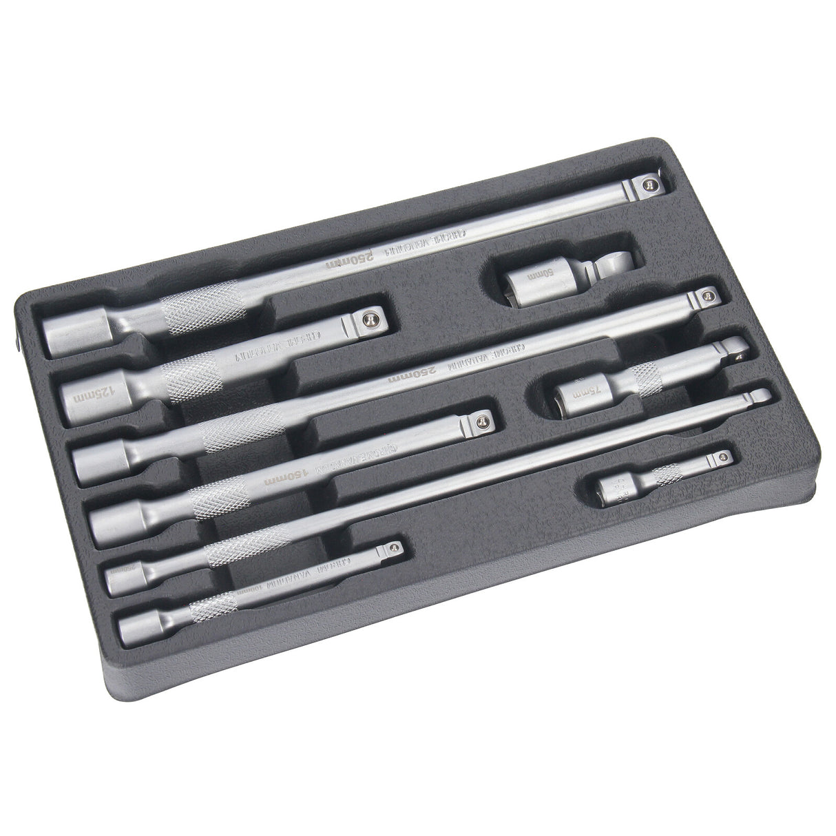 Jeu d'extensions pour clés à douille Kipp 6,3 mm (1/4") 10 mm (3/8") 12,5 mm (1/2")