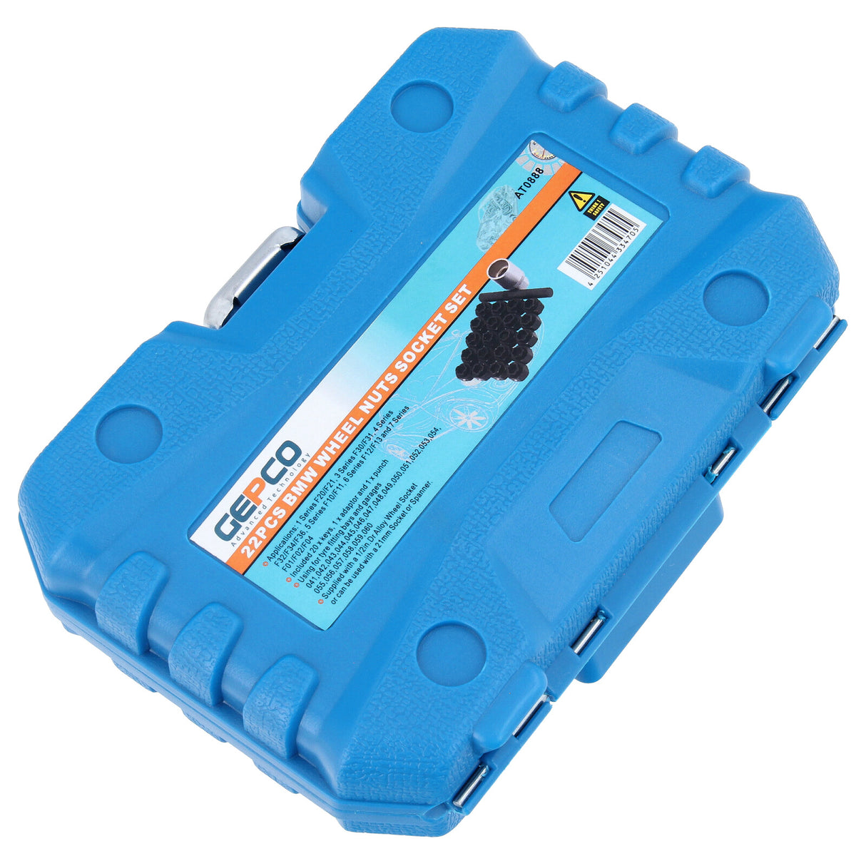 Ensemble d'outils de blocage de roue pour BMW F01 F10 F20 F30 clé de blocage de roue 22 pièces.