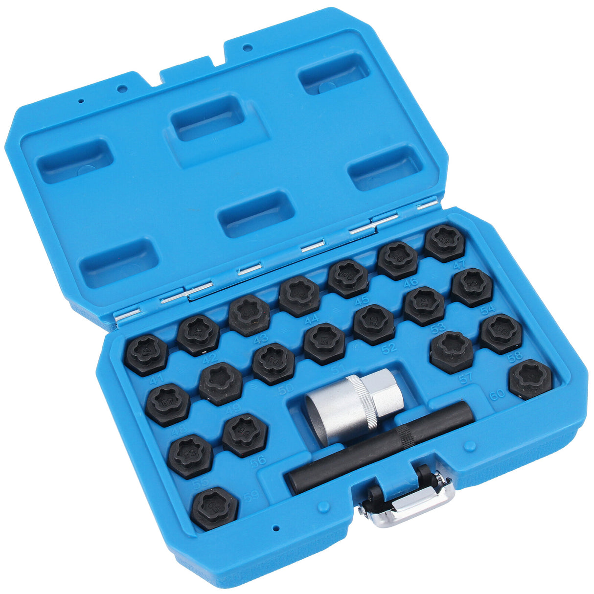 Ensemble d'outils de blocage de roue pour BMW F01 F10 F20 F30 clé de blocage de roue 22 pièces.