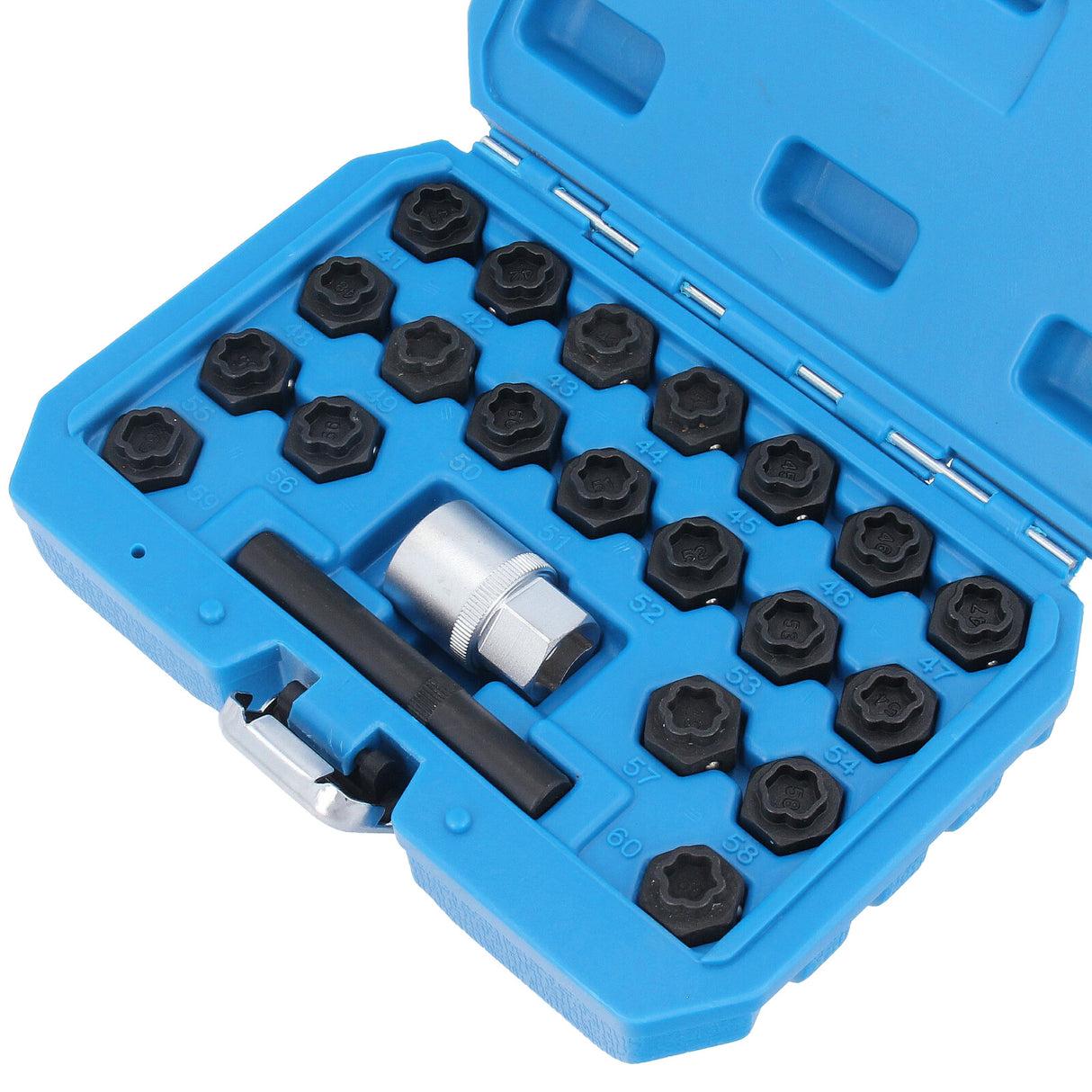 Ensemble d'outils de blocage de roue pour BMW F01 F10 F20 F30 clé de blocage de roue 22 pièces.