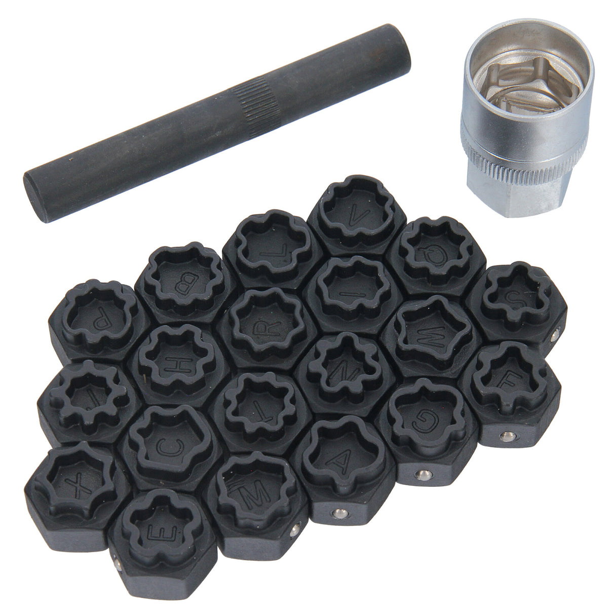 Outil de démontage de boulons de roue pour Audi, 22 pièces