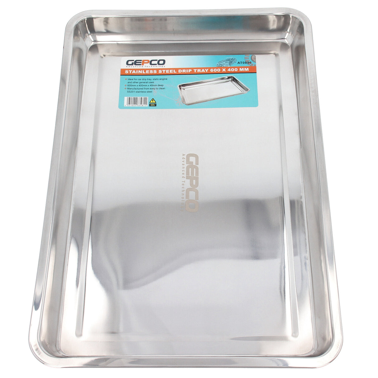 Bac de récupération d'huile de bac de récupération d'huile de bac de récupération d'huile de GEPCO bac de récupération d'huile en acier inoxydable véhicule en métal