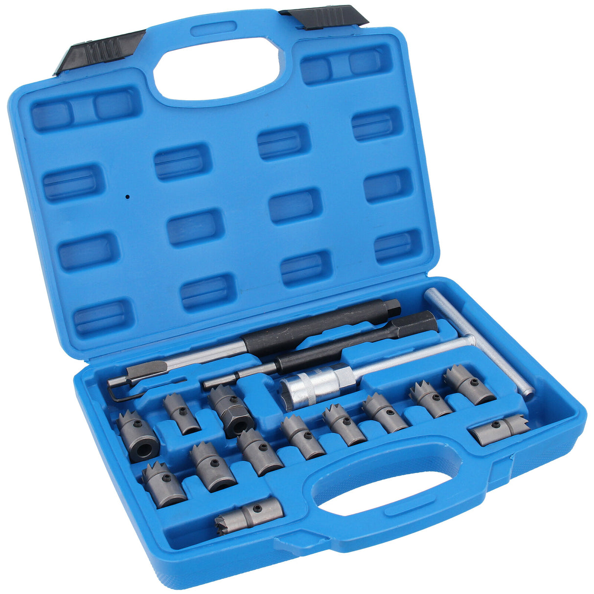 Kit d'outils de surface d'étanchéité pour coupe-injecteur diesel 17 pièces KIT