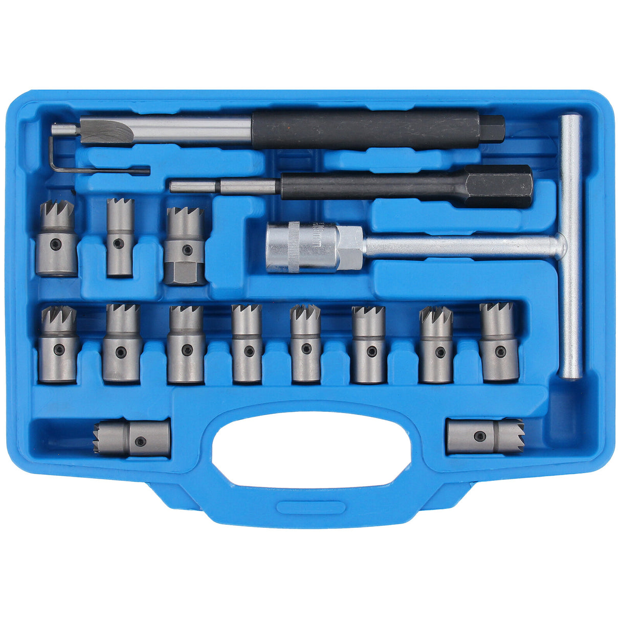 Kit d'outils de surface d'étanchéité pour coupe-injecteur diesel 17 pièces KIT