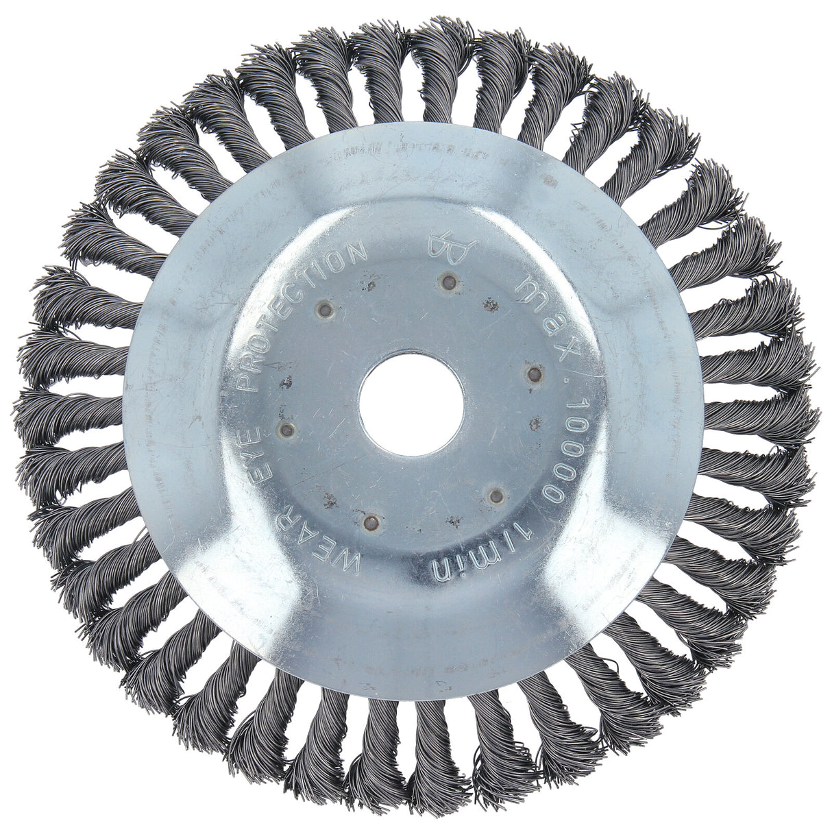 2x Brosses à mauvaises herbes professionnelles souples et tressées 25,4 x 200 mm