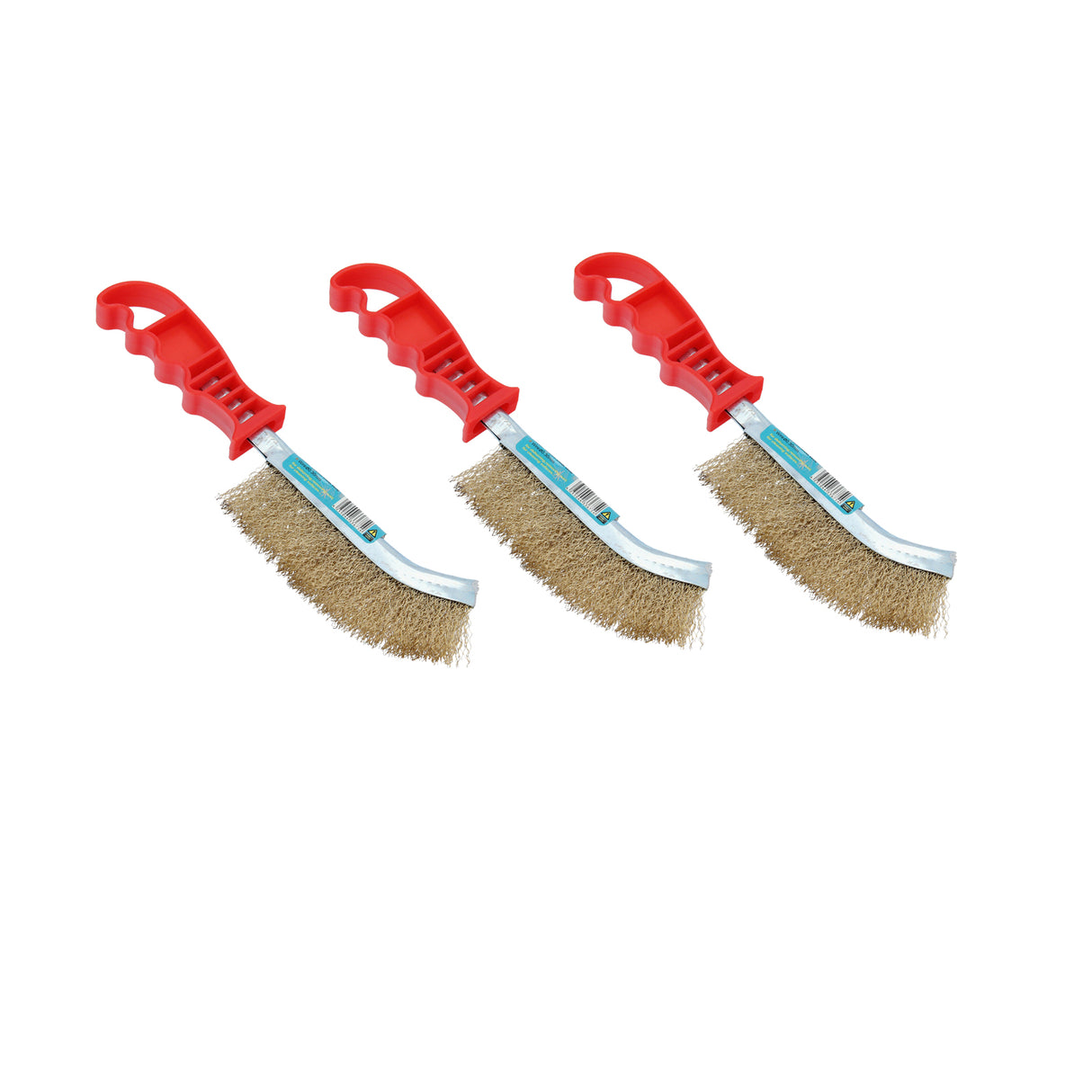 Brosse métallique Balai en acier Brosse en acier Brosse à main Brosse en laiton Brosse de frein 3/5/10