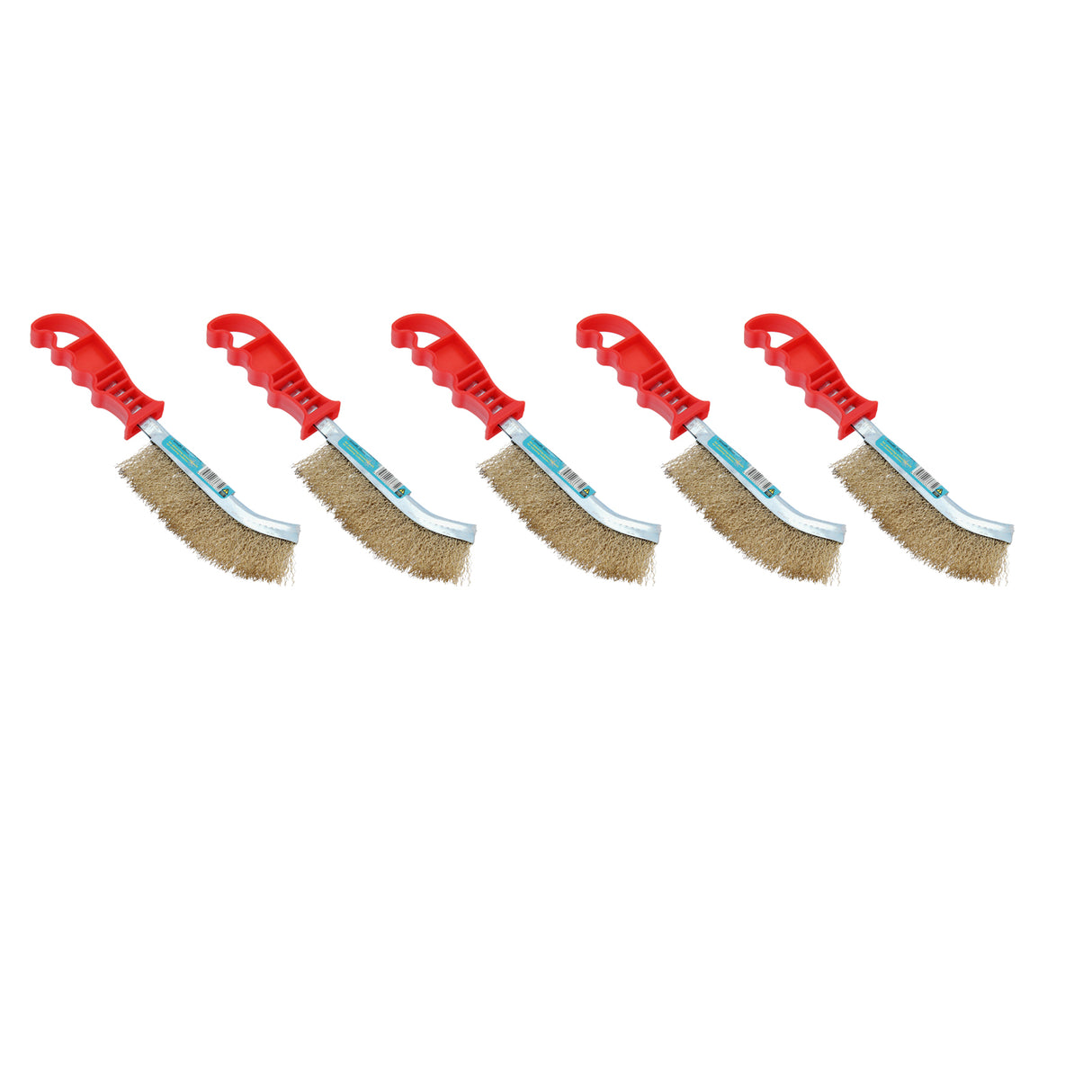 Brosse métallique Balai en acier Brosse en acier Brosse à main Brosse en laiton Brosse de frein 3/5/10