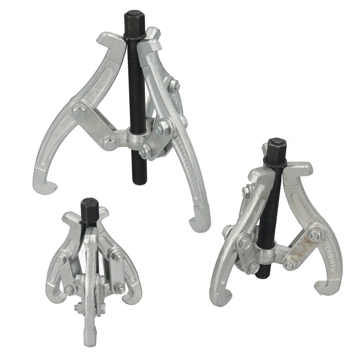 Ensemble d'extracteurs 3 pièces 75/100/150 mm Extracteur de roulement à 2/3 bras Roulement à billes intérieur extérieur