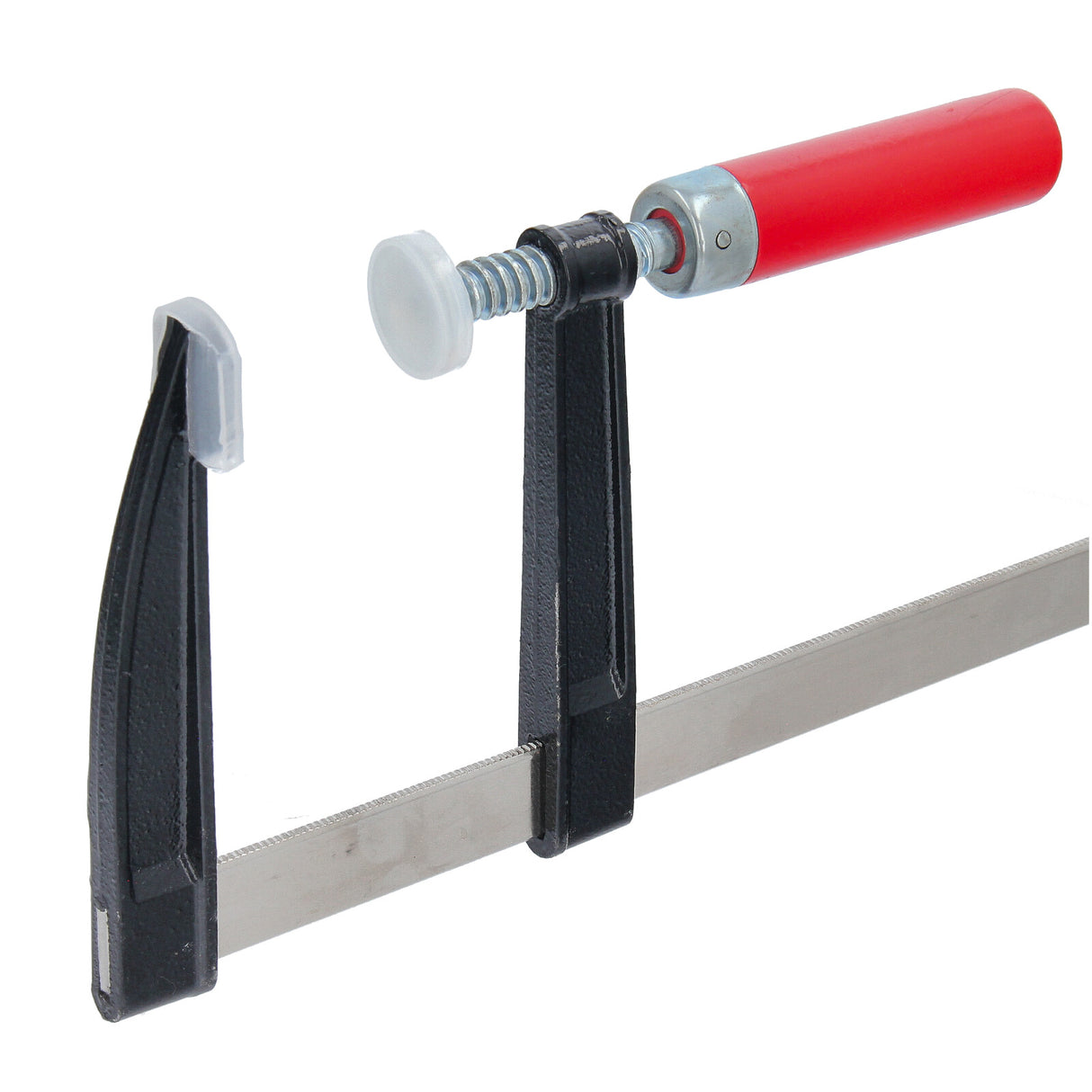 Serre-joints à vis, manche en plastique, manche en bois, serre-joint, 1 pièce, 120 x 1200 mm