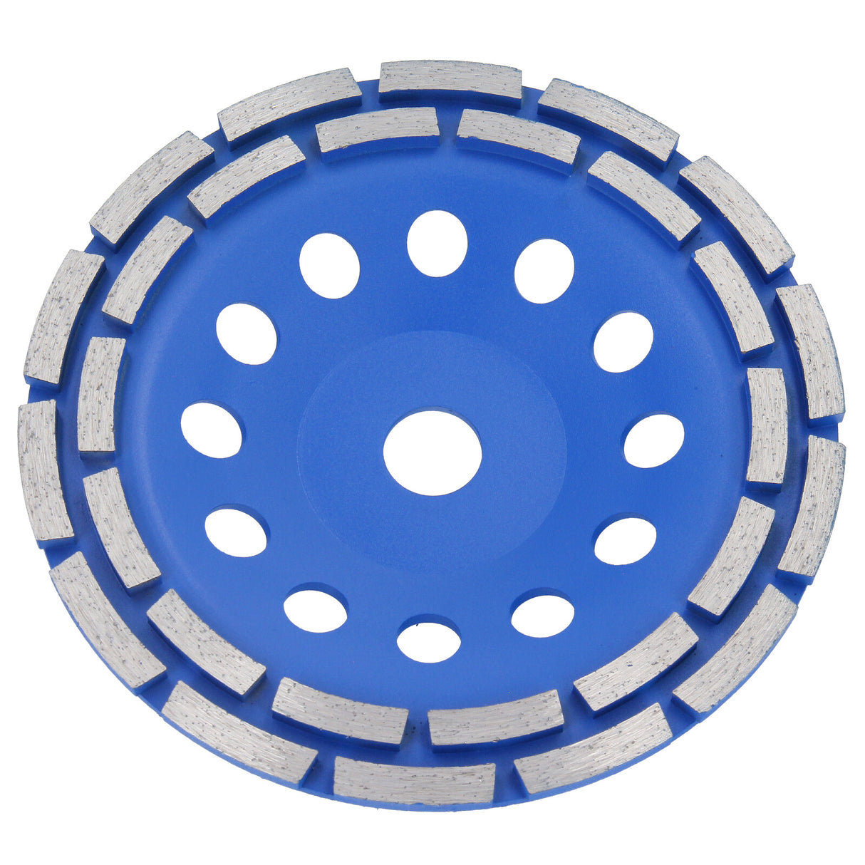 Disque de meulage à double rangée de meules diamantées pour béton 100-230 mm