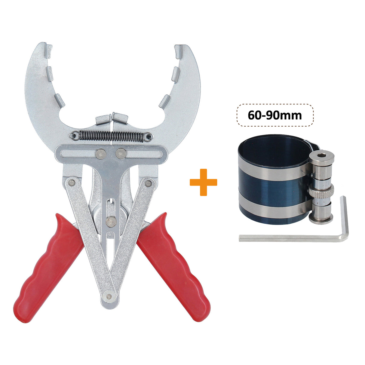 Pince à segments de piston 40-100 mm + pince à segments de piston 60-90 mm 53-125 mm 60-175 mm