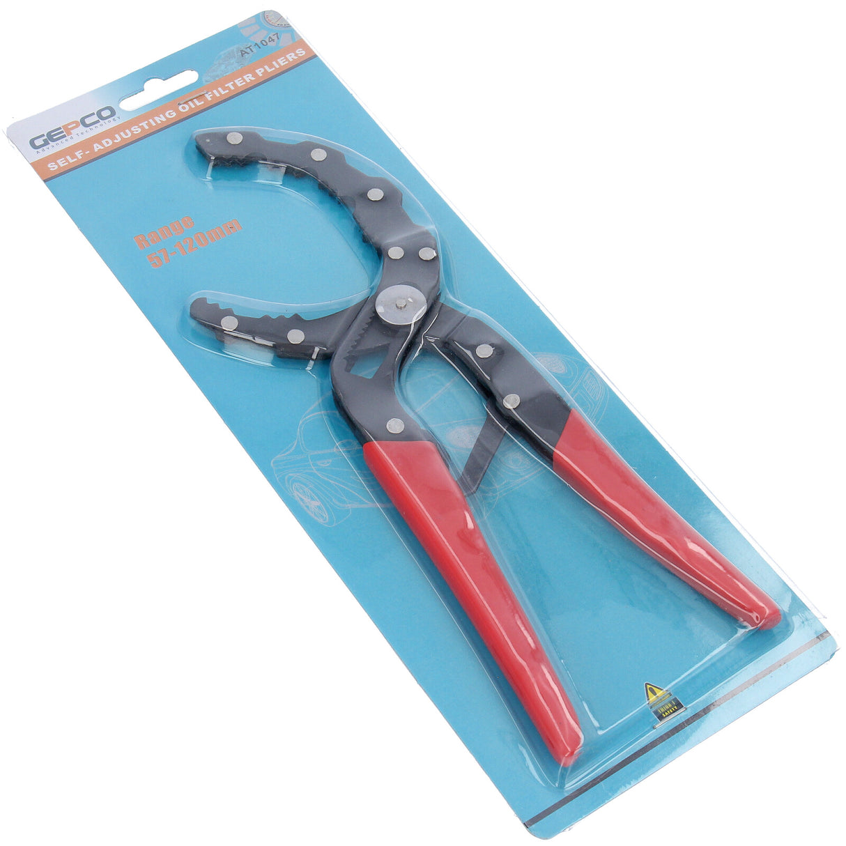 Pince à filtre à huile GEPCO auto-ajustable 60-120 mm pince à huile pour filtre à huile clé de desserrage